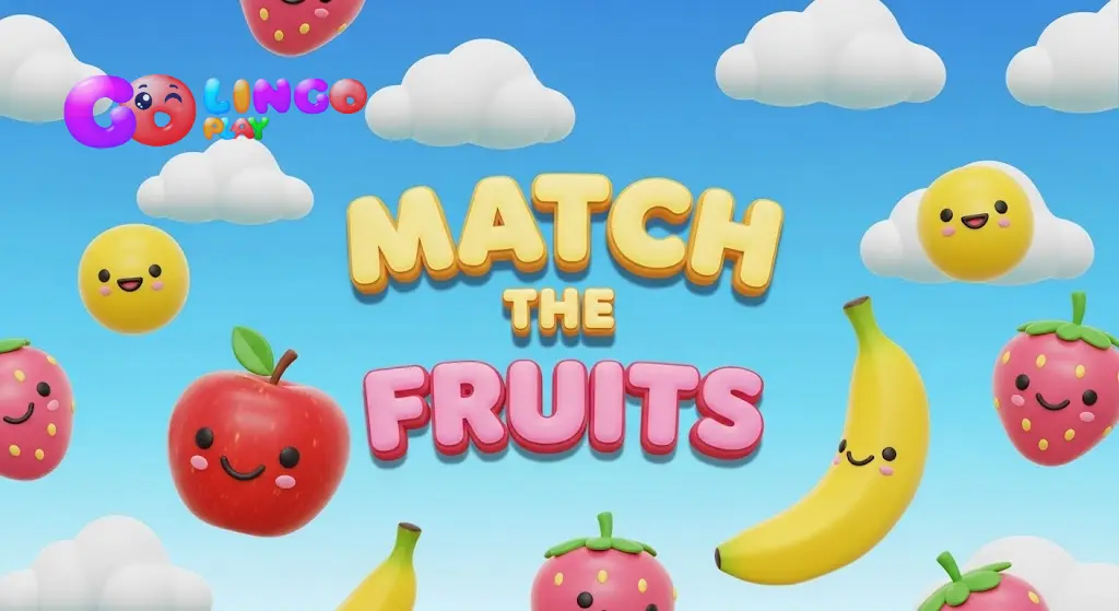 Match the Fruits Banner