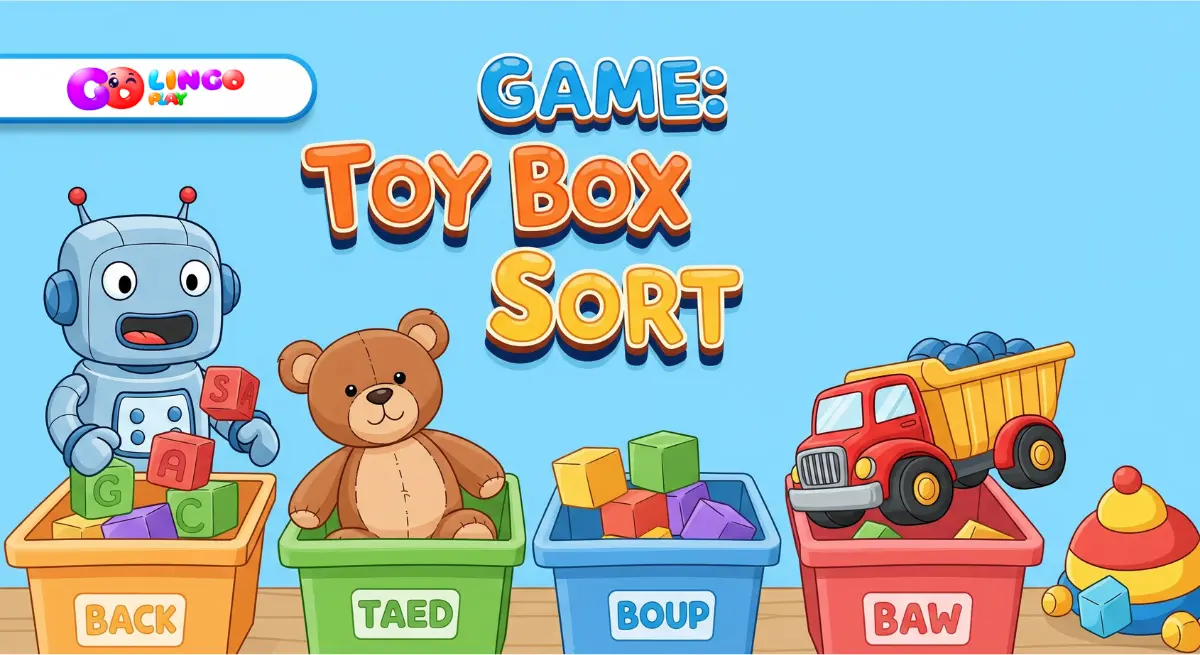 Toy Box Sort Banner