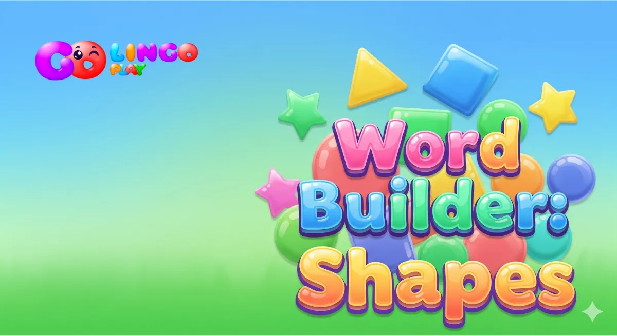 Word Builder: Shapes Banner